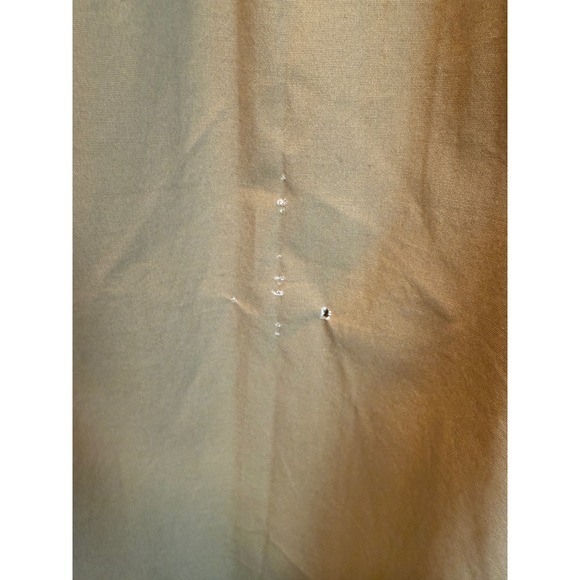 Sportsmans Warehouse Outfitters Canvas Utility Shirt Khaki Neon Shoulder Size XL - Picture 7 of 10